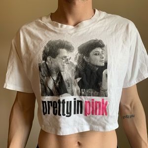 Pretty in Pink Crop Top, size large